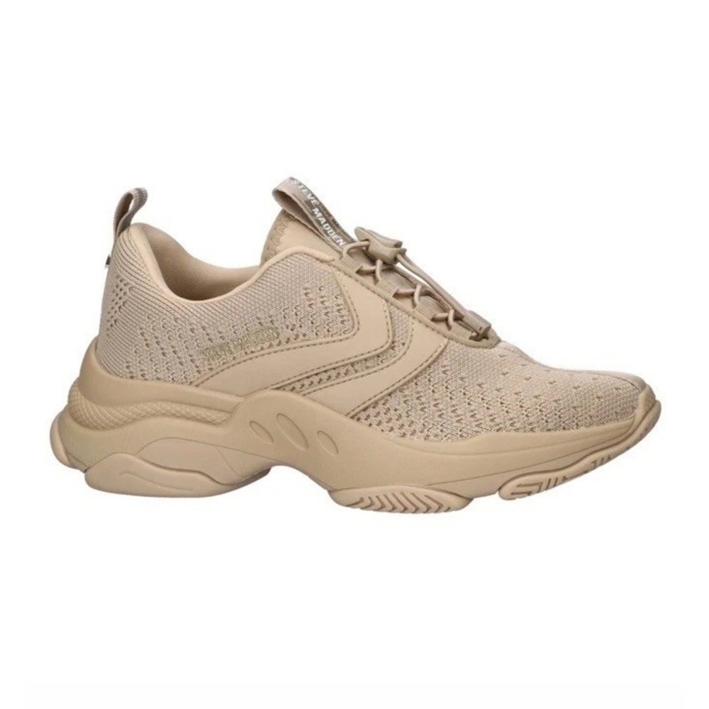STEVE MADDEN Sneakers 'Main ST' in Beige Size 8.5 M